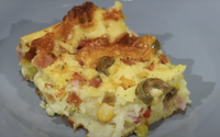Essa torta de liquidificador salvou meu jantar (e leva o que tem na geladeira)