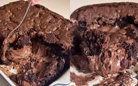 Eu quero ver você conseguir resistir esse cookie de travessa recheado com muita Nutella!