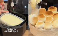 "O sorvete não derrete": sobremesa de sorvete assado na airfryer é a paixão de verão dos meus filhos
