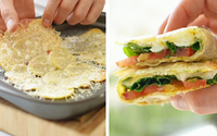 Cortou o glúten do cardápio? Então você vai amar esse wrap de batata irresistível, sem pão!