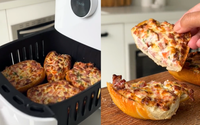 Tem pão francês sobrando aí? Não jogue fora, vou te ensinar a fazer um lanche em apenas 10 minutos na air fryer