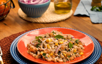 Salada de atum com feijão fradinho