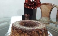 Bolo de Maçã & Canela com passas e nozes