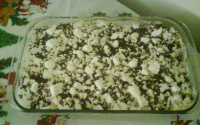 Torta de suspiro e maçã