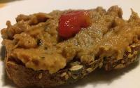 Patê de atum e berinjela