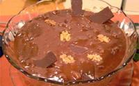 Estrogonofe de chocolate