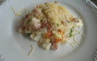 Risoto de calabresa