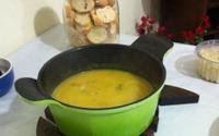 Sopa de batata salsa