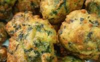 Bolinho de espinafre