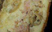 Torta salgada com iogurte natural
