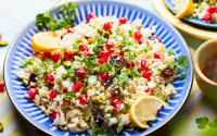 Cuscuz de couve-flor para uma refeição saudável e pouco calórica (ou com bacon!)