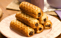 Bolinho recheado de chocolate