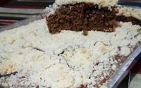 Cuca maluca chocolate do Monteiro
