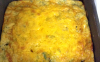 Torta de vegetais da Fafá
