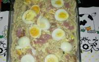 Macarronada com linguiça mista