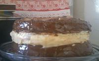 Torta de brigadeiro e branquinho rápida