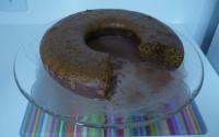 Bolo de cenoura integral sem óleo