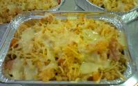 Arroz de forno gratinado