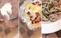 Receita com frango diferente para variar o cardápio da semana: enroladinho e recheado!