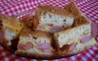 Cachorro quente ao forno