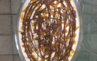 Mousse recheada com bombom