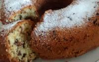 Bolo de laranja com chocolate