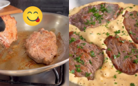 Nem acebolado, nem à milanesa: esse é o jeito mais gostoso de fazer o seu bife de alcatra, dá vontade de lamber o prato