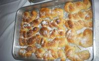 Rosca doce de batata