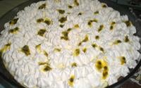 Torta de maracujá