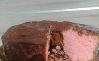 Bolo de suco em pó