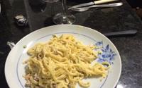Espaguete à carbonara