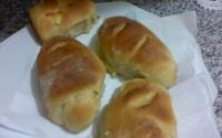 Pão doce de leite em pó.