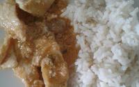 Frango com leite de coco