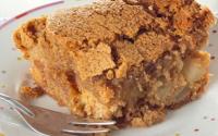 Torta de maçã com casquinha crocante