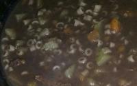 Sopa de legumes com feijão