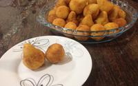 Coxinha com massa de batata