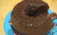Bolo de chocolate rápido e maravilhoso