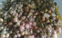 Andu com carne