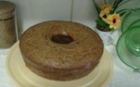 Bolo de banana com aveia