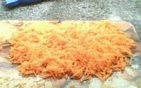 Farofa de cenoura