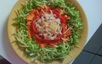 Salada crocante