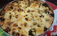 Torta de escarola light