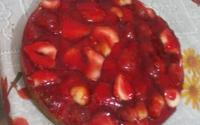 Torta de morango com chantilly