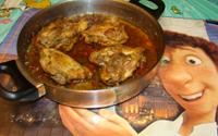 Frango acebolado