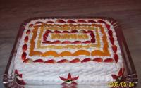 Bolo de salada de frutas