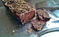 Rocambole de carne americano (meatloaf)