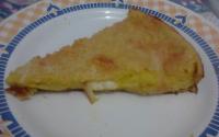 Torta de abóbora cabotiã (abóbora japonesa) salgada de liquidificador