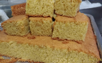 Bolo de fubá fofinho