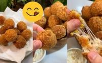 Salgadinho de festa em casa: bolinha de pizza na farinha panko é um sucesso crocante a qualquer hora!