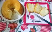 Bolo de arroz com iogurte de kefir